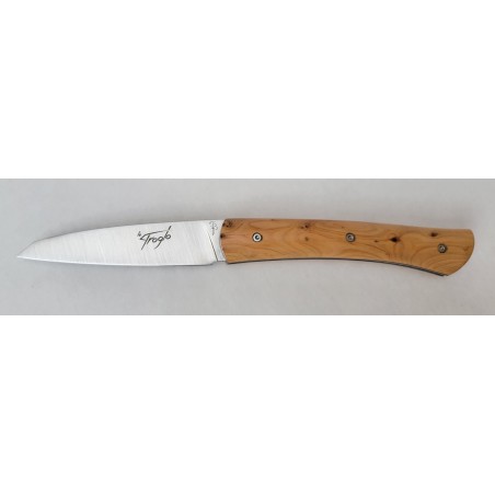 Couteau pliant manche genévrier