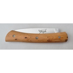 Couteau pliant manche genévrier
