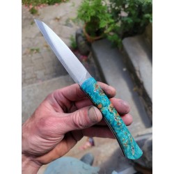 Couteau pliant suminagashi vg10 loupe de peuplier