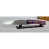 Couteau damas molaire de mammouth