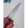 Couteau damas molaire de mammouth