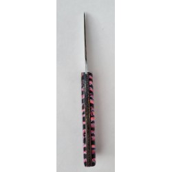Couteau damas molaire de mammouth