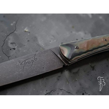 Couteau pliant Troglo G10 camouflage
