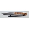 Couteau pliant loupe de peuplier