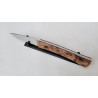 Couteau pliant loupe de peuplier