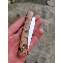 Couteau pliant loupe de peuplier