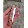 Couteau pliant loupe de peuplier