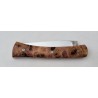 Couteau pliant loupe de peuplier