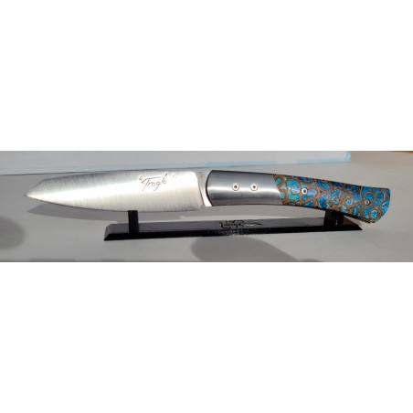 Couteau de poche résine / baton de cannelle