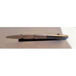 Couteau de poche résine / baton de cannelle