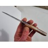 Couteau damas loupe de genévrier