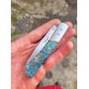 Couteau de poche résine / baton de cannelle